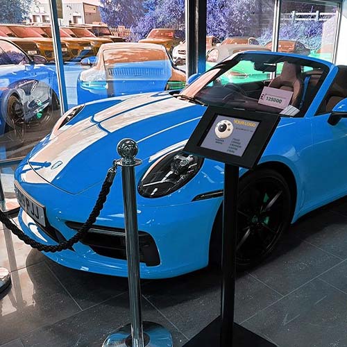 car show room paging systems